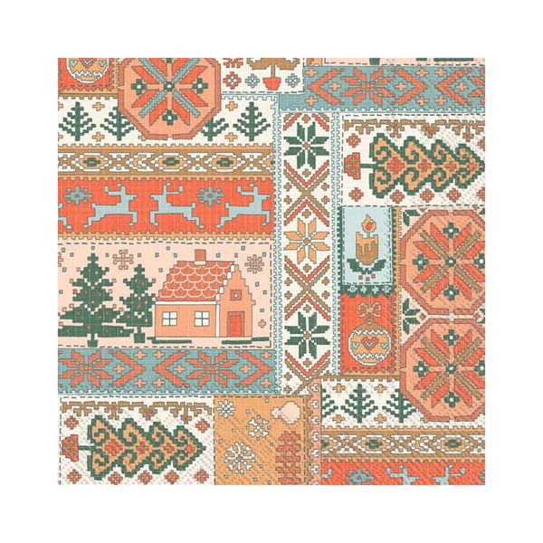 Nyla Christmas Beverage Napkins 