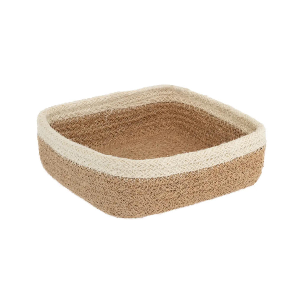 Jute Cocktail Napkin Caddy - Natural