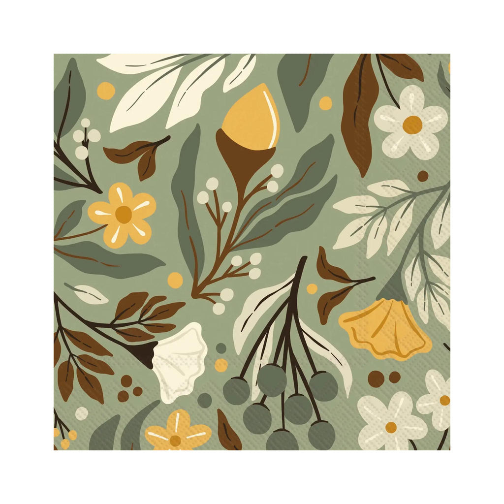 Autumn Acorn Paper Lunch Napkins