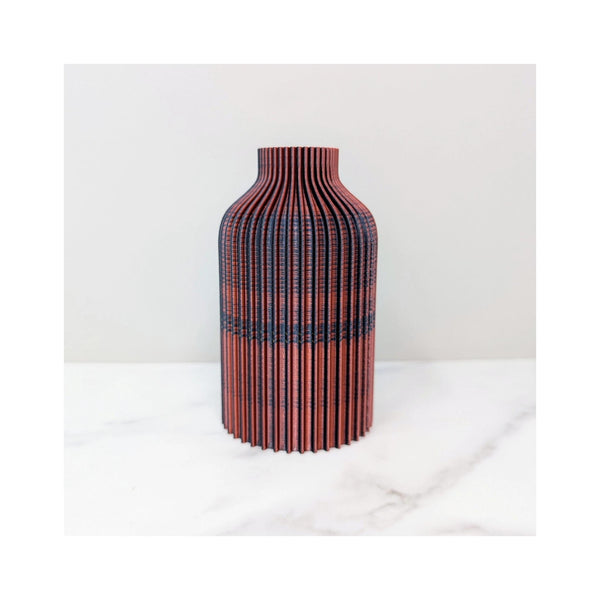 3D Printed Small Bottle Vase - Dark Phoenix