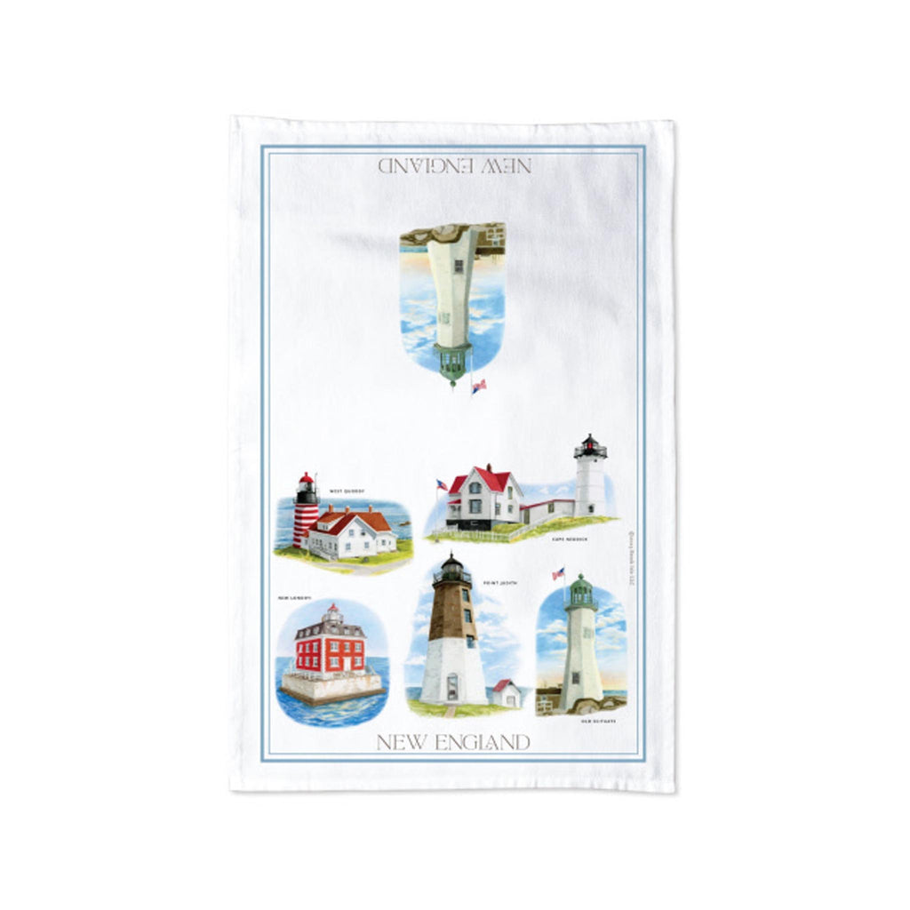 Lighthouses Cotton Tea Towel