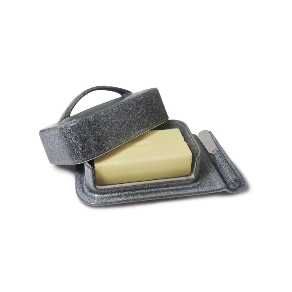 Porcelain Butterie Dish - Grey