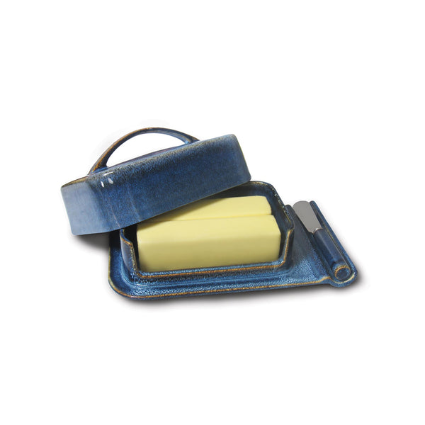 Porcelain Butterie Dish - Blue