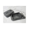 Porcelain Butterie Dish - Grey open