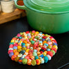 Sari Home Circle Trivet - in kitchen
