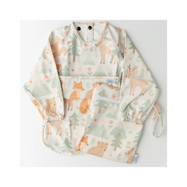 Grayson Long Sleeve Bibs - Woodland Blooms