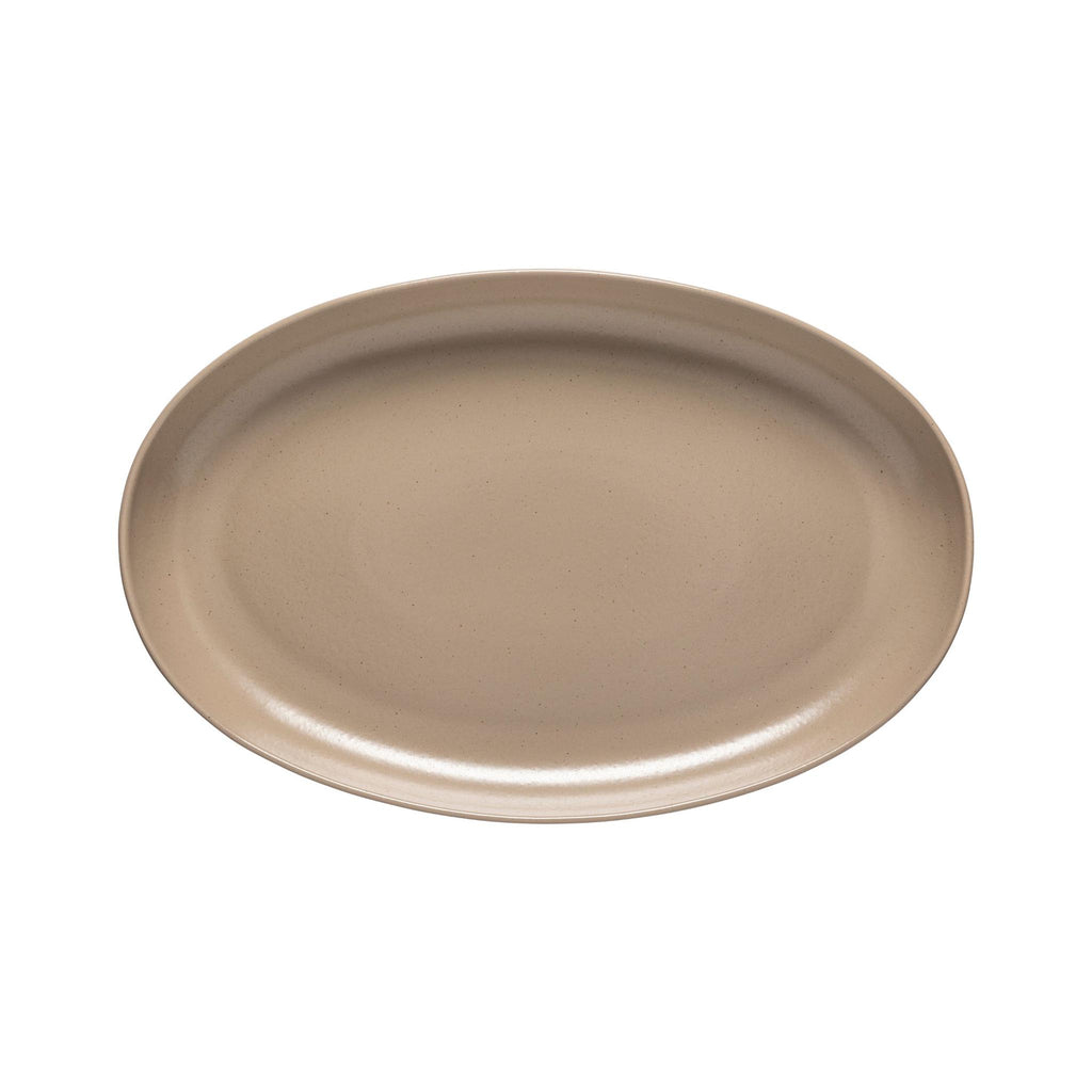 Pacifica Oval Platter - Chestnut - interior