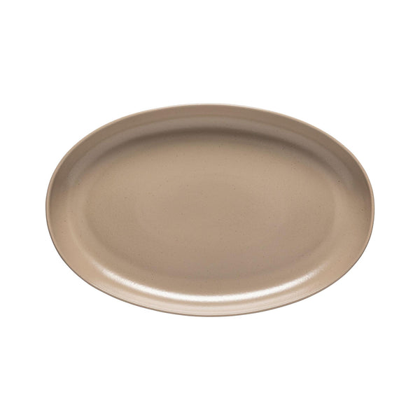 Pacifica Oval Platter - Chestnut - interior