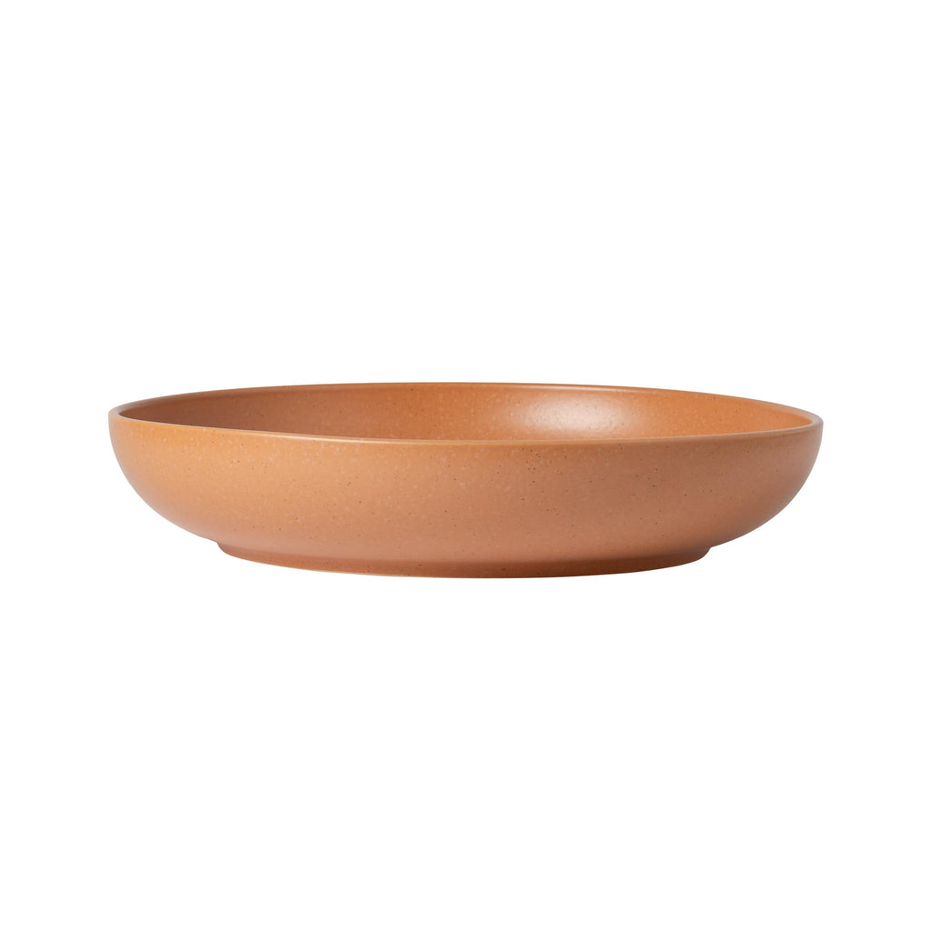 Pacifica Low Serving Bowl - Terracotta - profile