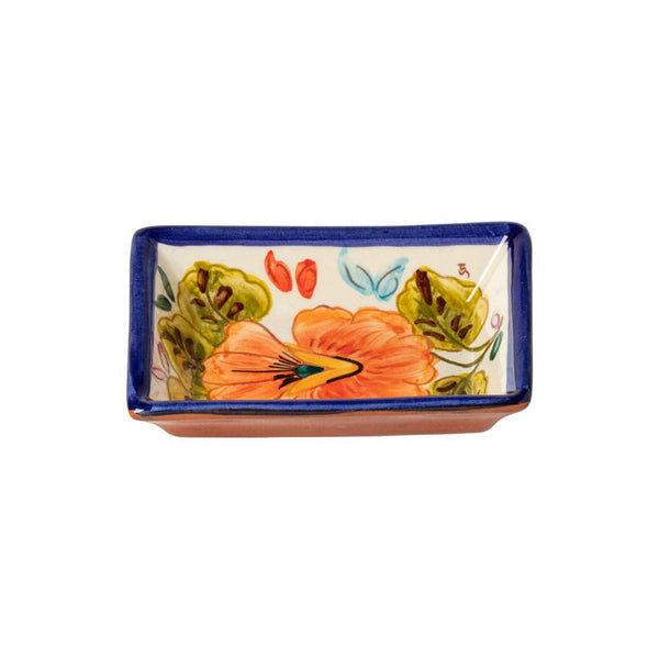Blossom Terracotta Dipping Dishes - Rectangle