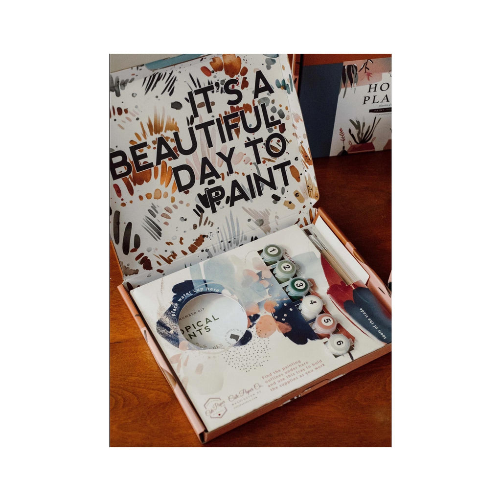 Field of Daisies Paint-By-Numbers Kit