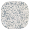 Vintage Floral Square Metal Trays - Medium