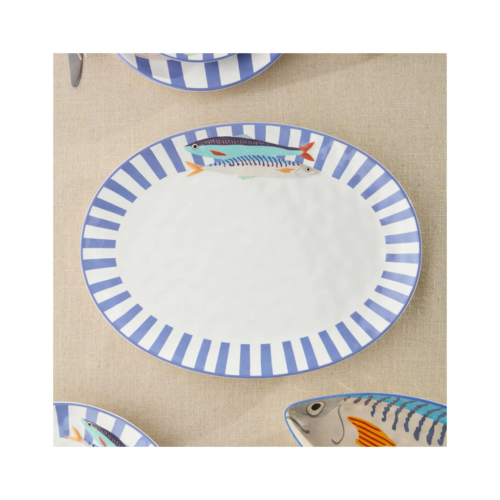 Something Fishy Oval Platter