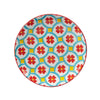 Damask Floral Appetizer Plates - Floral Tile