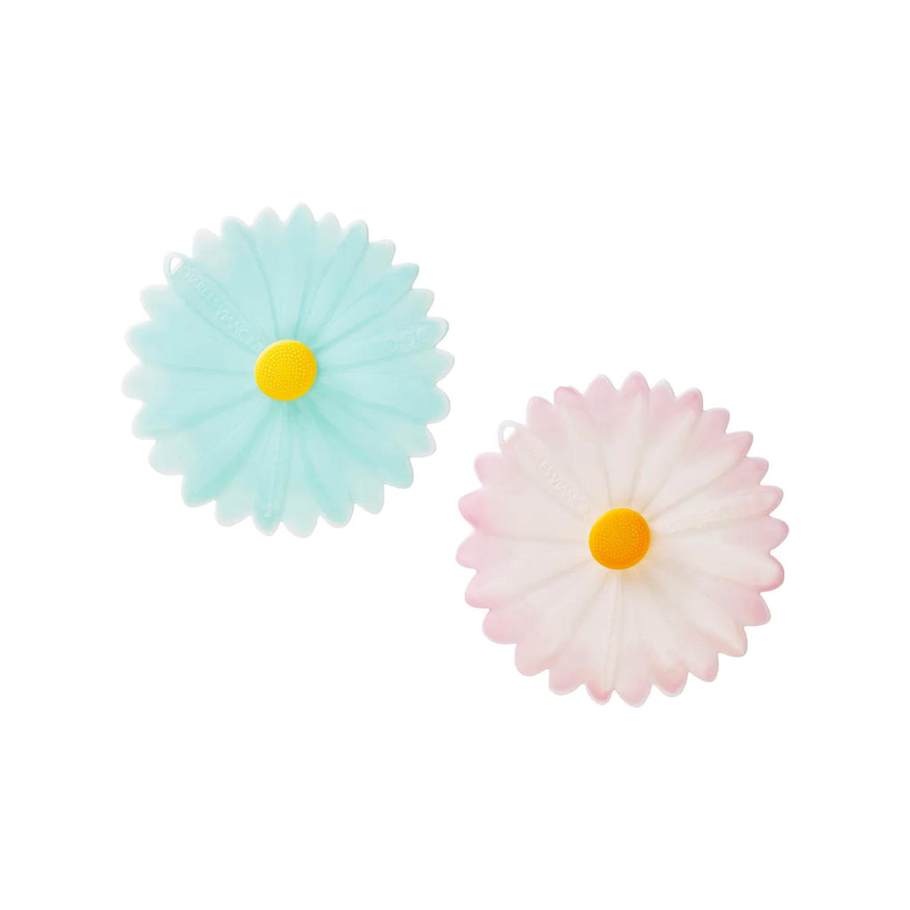 Silicone Daisy Drink Covers Set of 2