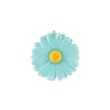 Silicone Daisy Bottle Stoppers - Aqua