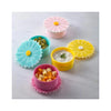 Silicone Daisy Containers - in use