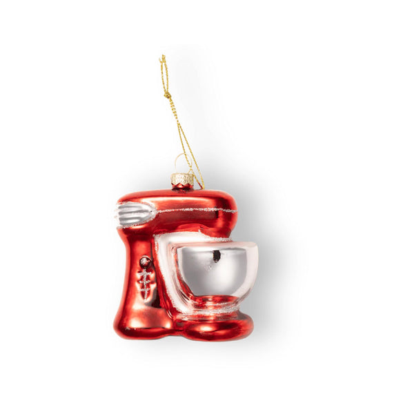 Stand Mixer Glass Ornament