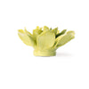 Ceramic Flower - Chartreuse Columbine - profile