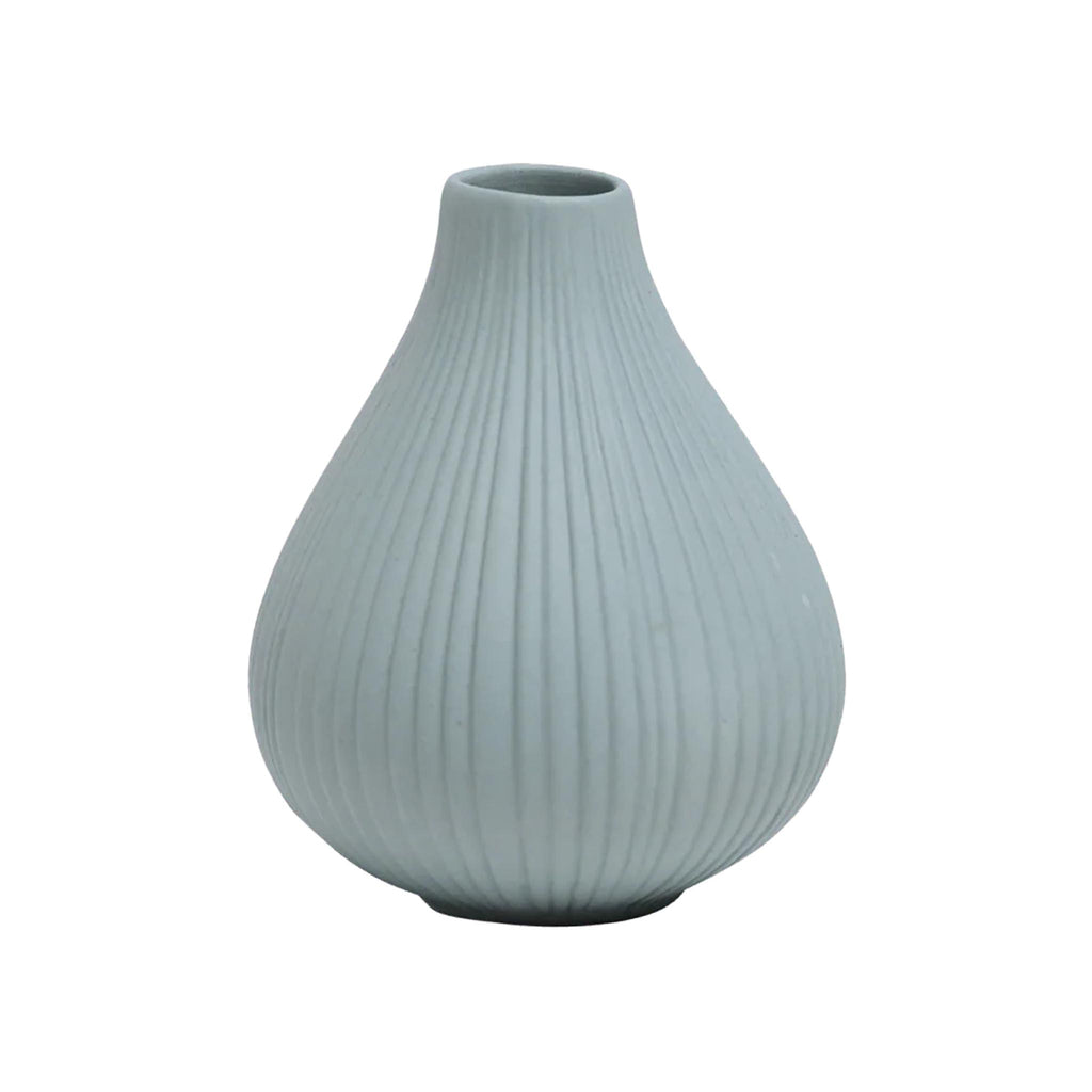 Frost Vases - Peacock Green