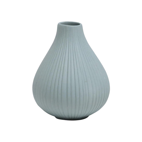 Frost Vases - Peacock Green