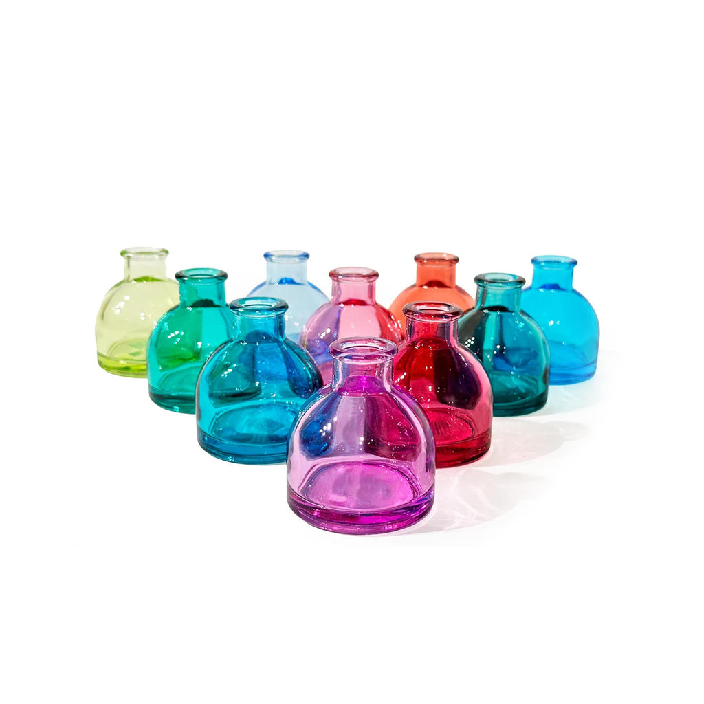 Loft Bud Vase - Jewel Tones Round