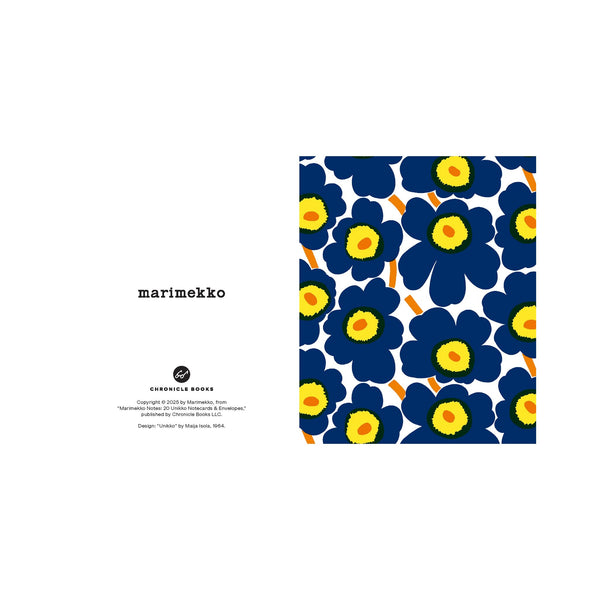 Marimekko Unikko Note Cards Boxed Set - Design 1 of 4