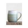 Reactive Glaze Stoneware Mugs - Green