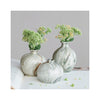 Marbelized Stoneware Bud VasesMarbelized Stoneware Bud Vases