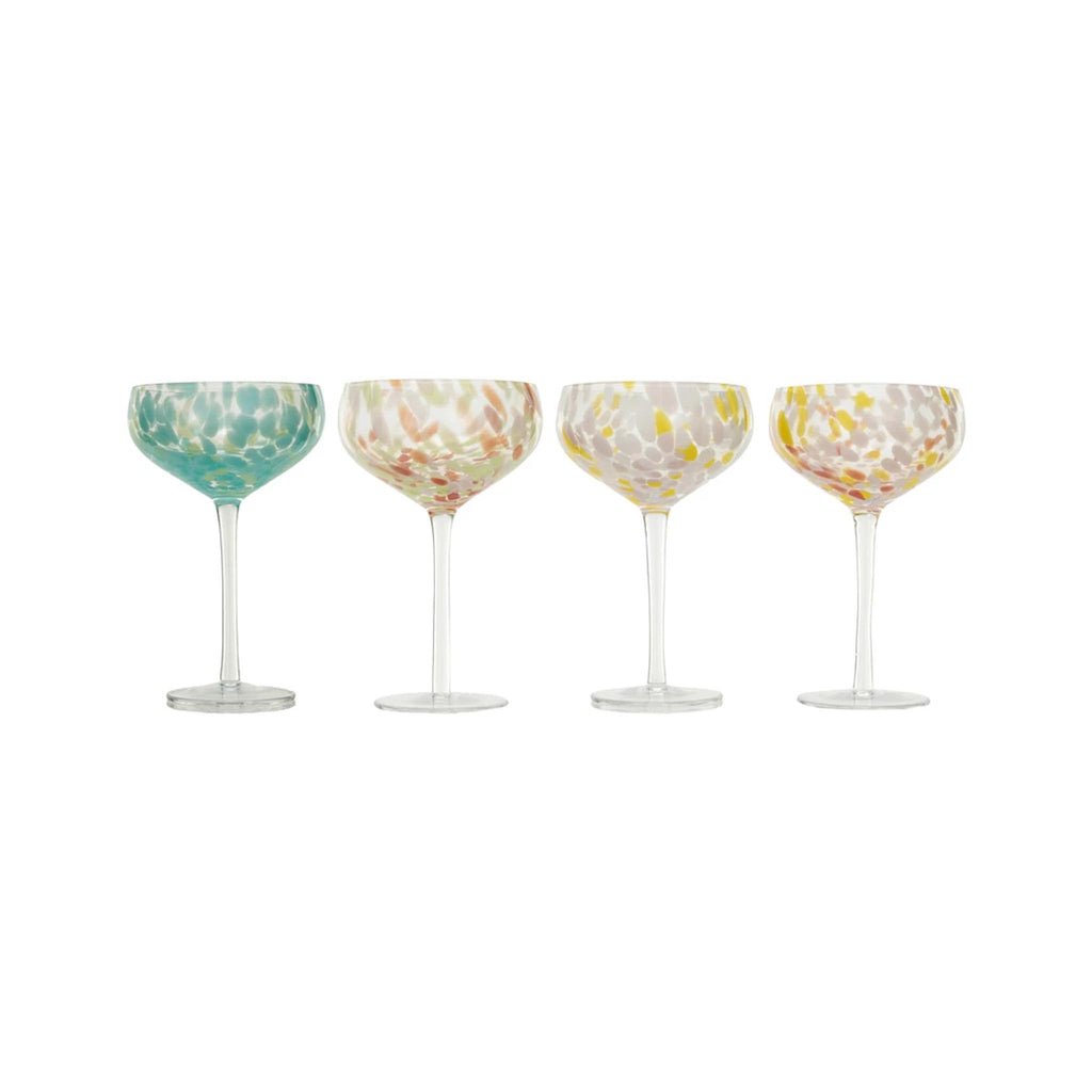 Confetti Glass Coupes