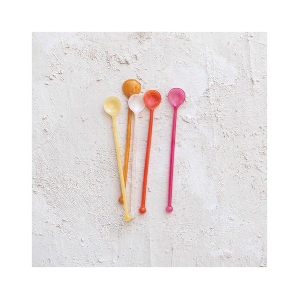 Resin Cocktail Spoons