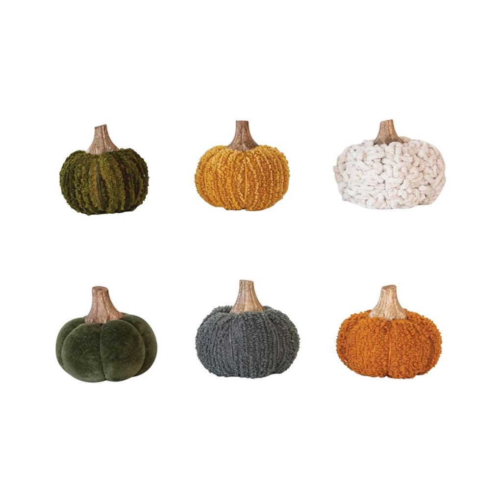 Fabric Pumpkin Figures