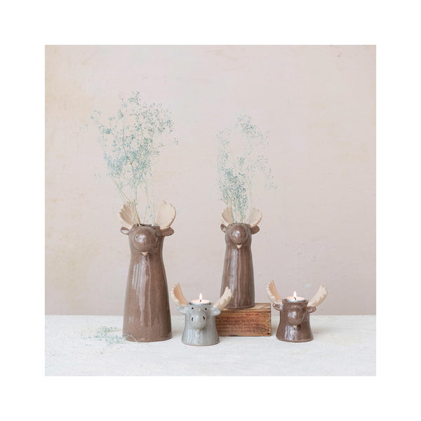 Moose Tealight Holders - on display
