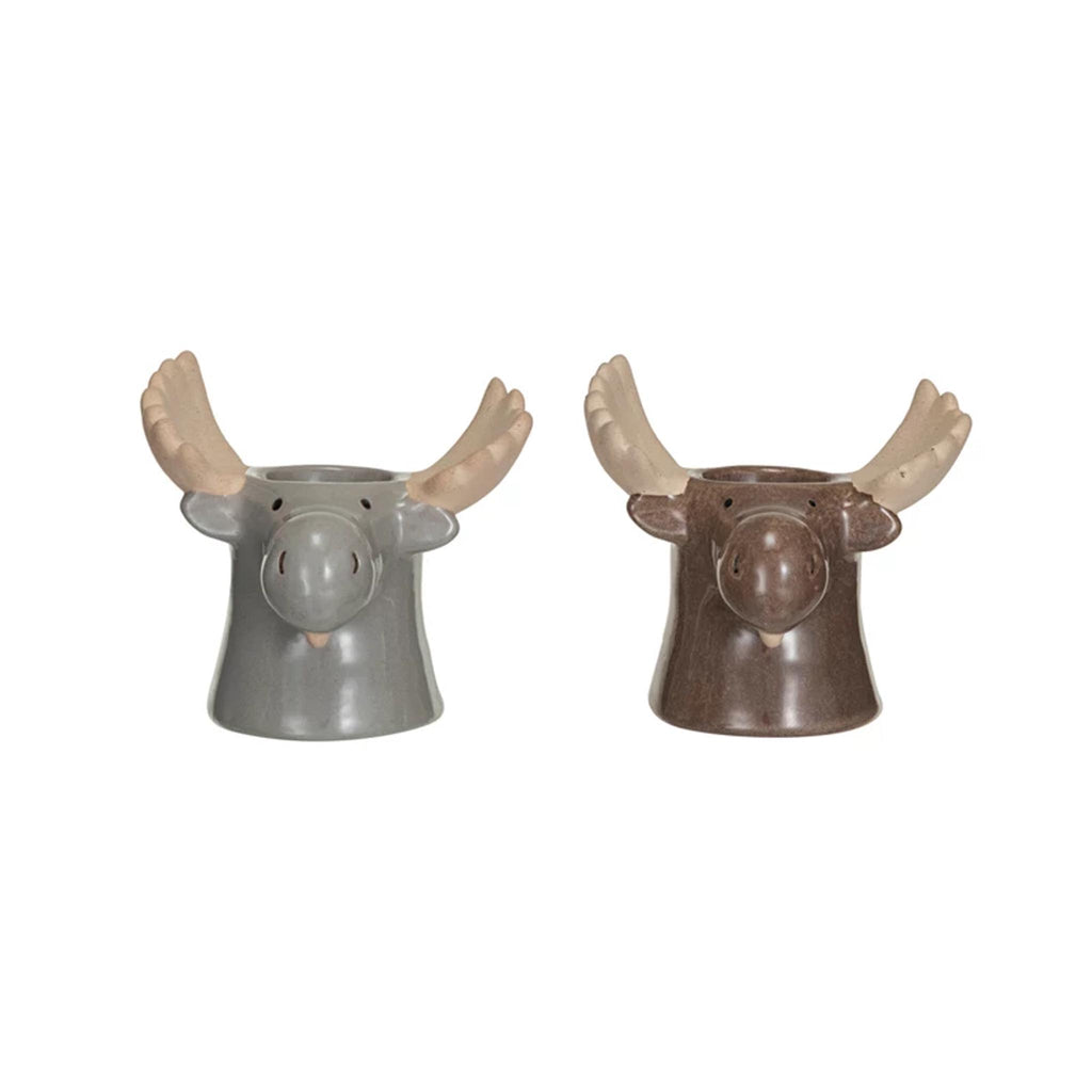 Moose Tealight Holders - with out candles