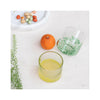 Hand-Blown Confetti Drinking Glasses - upclose