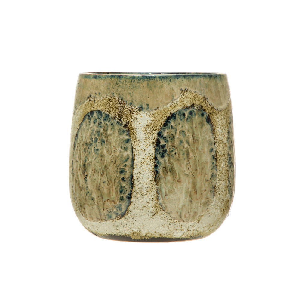 Reactive Glaze Stoneware Planter