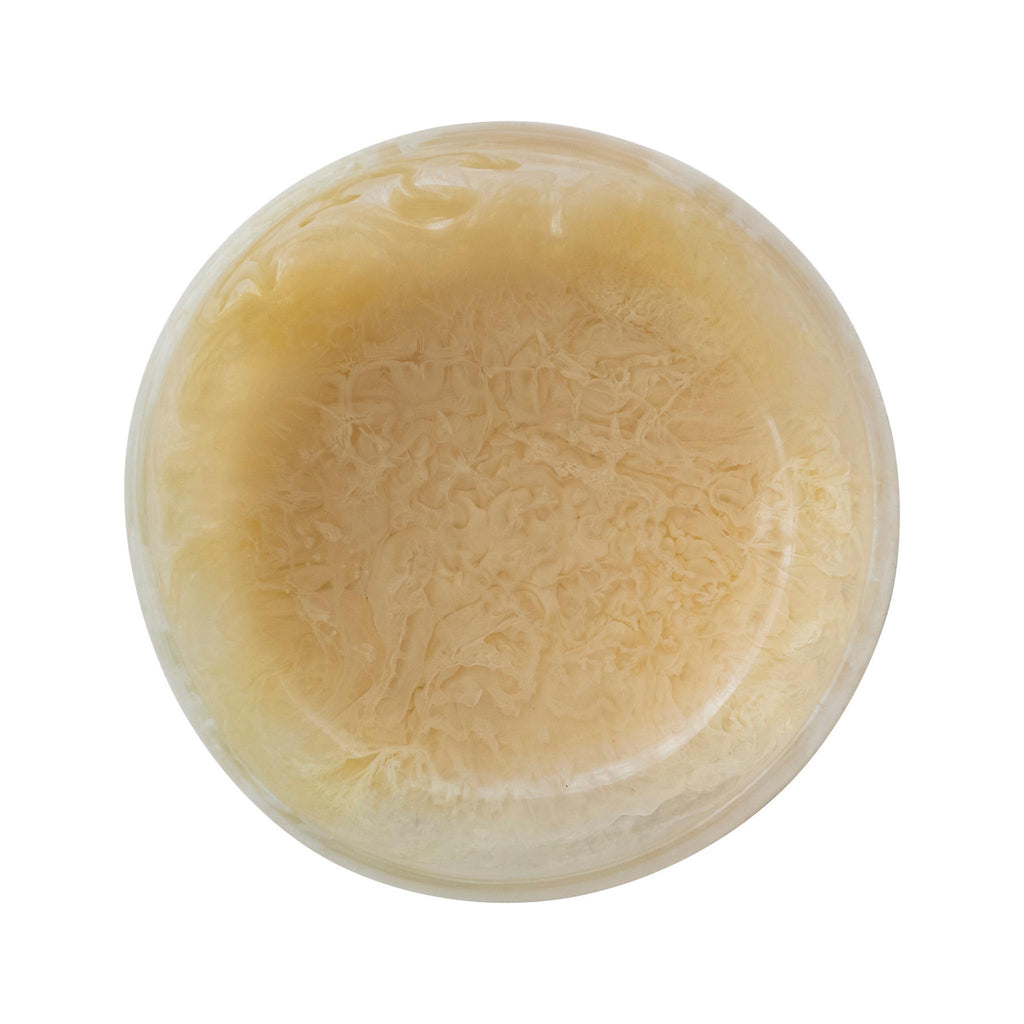 Marbled Resin Salad Bowl