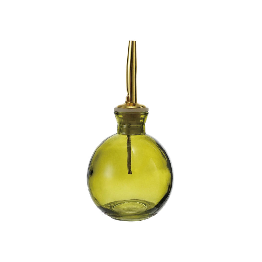 Olive Green Oil Cruet - 4oz