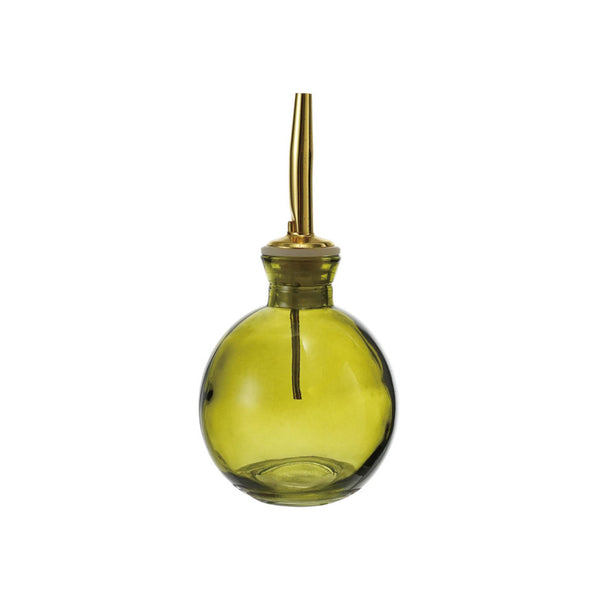 Olive Green Oil Cruet - 4oz