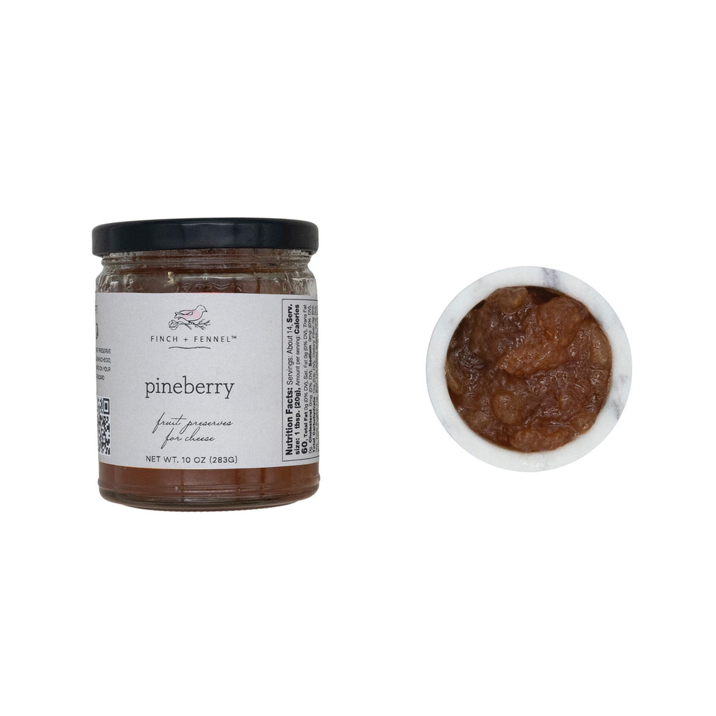 Pineberry Fruit Preserves for Cheese