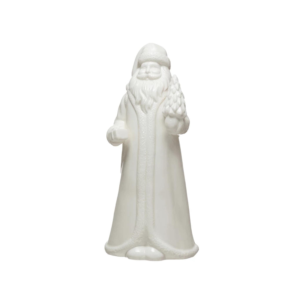 Stoneware Santa Figure