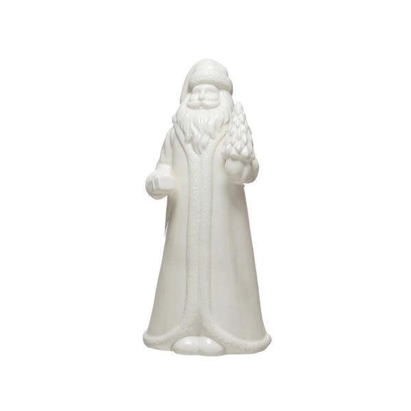 Stoneware Santa Figure