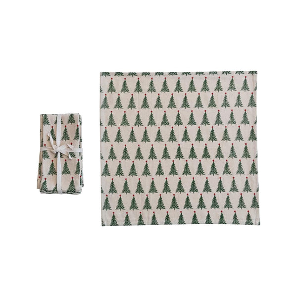 Christmas Tree Napkin Set of 4