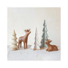 Matte Stoneware Christmas Trees - on display
