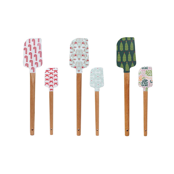 Holiday Patterned Spatulas