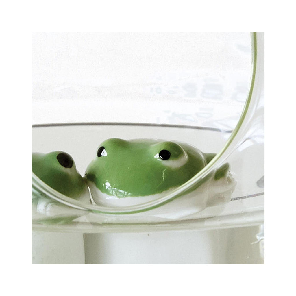 Stoneware Floating Frog