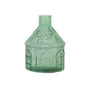 House Shaped Glass Vases - Large Round