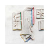 Colored Edge Cotton Dinner Napkin Set of 4