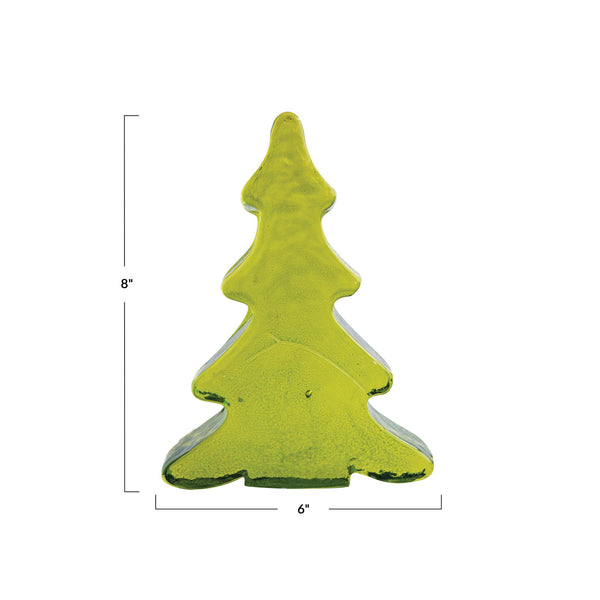 Recycled Glass Tree - dimensions