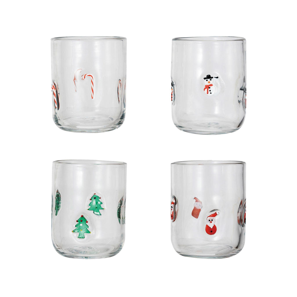 Holiday Double Old Fashioned Glasses
